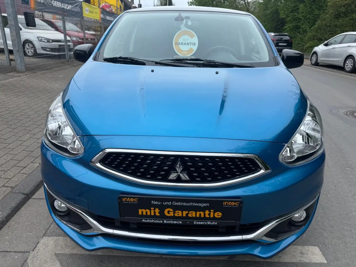 Mitsubishi Space Star Automatik Navi TÜV/ServiceNeuGarantie Blau - 2