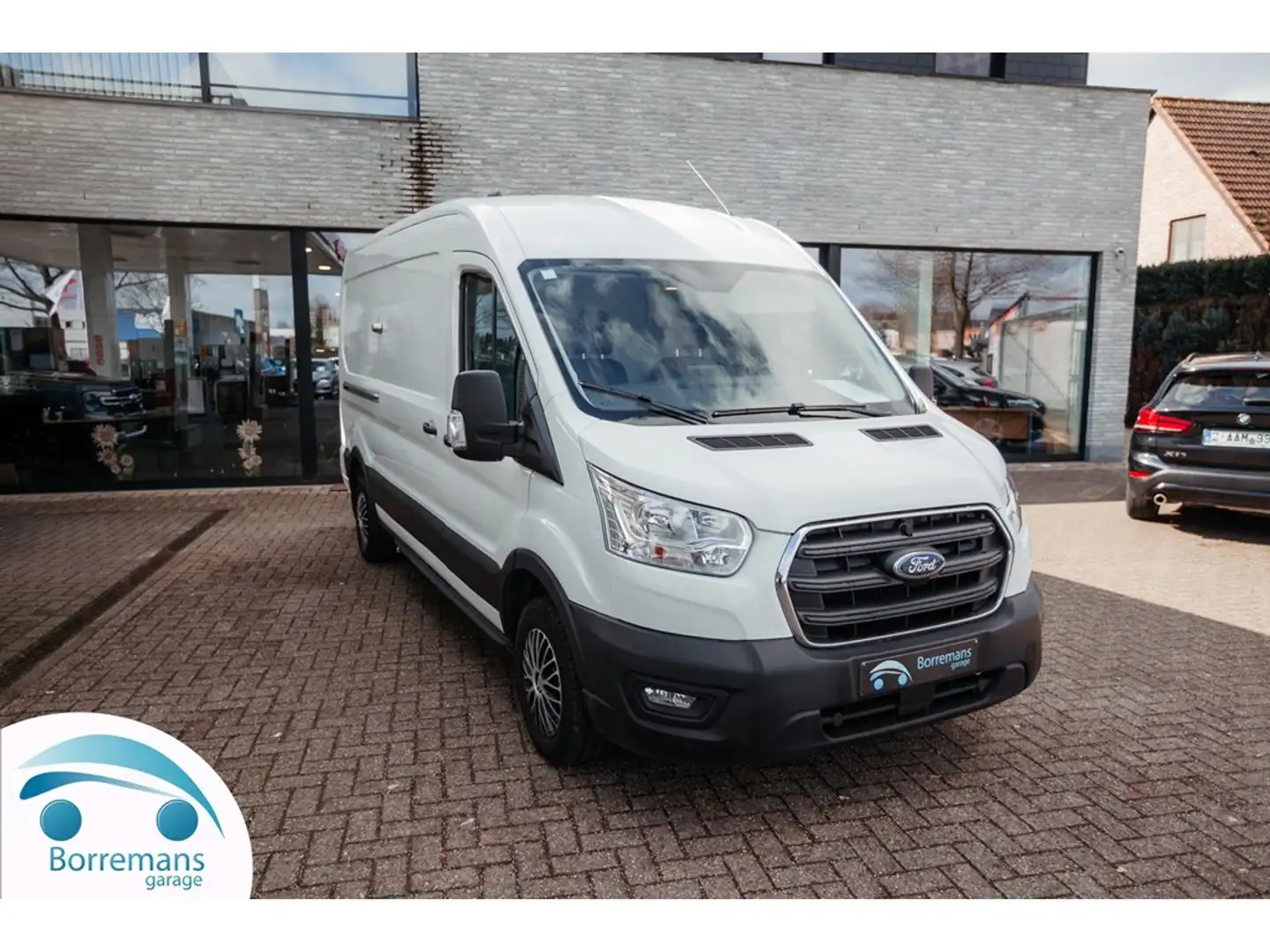 Ford Transit 2T 2.0l Euro 6 Trekhaak/Parkeersensoren/Bluetoot Wit - 1