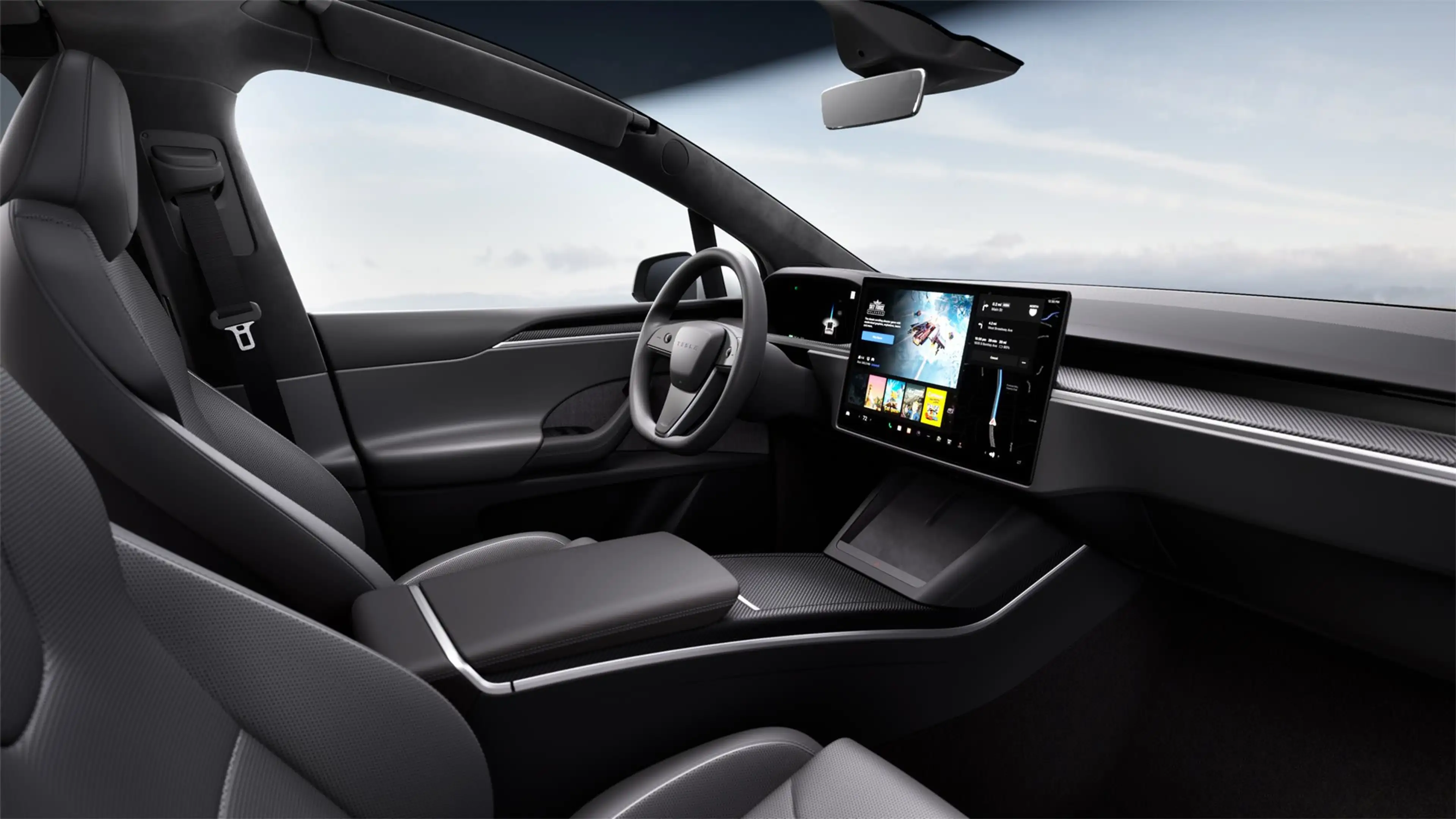 Tesla Model X PLAID - FULL SELF DRIVING ACTIVE - BLACK INTERIOR — photo 2