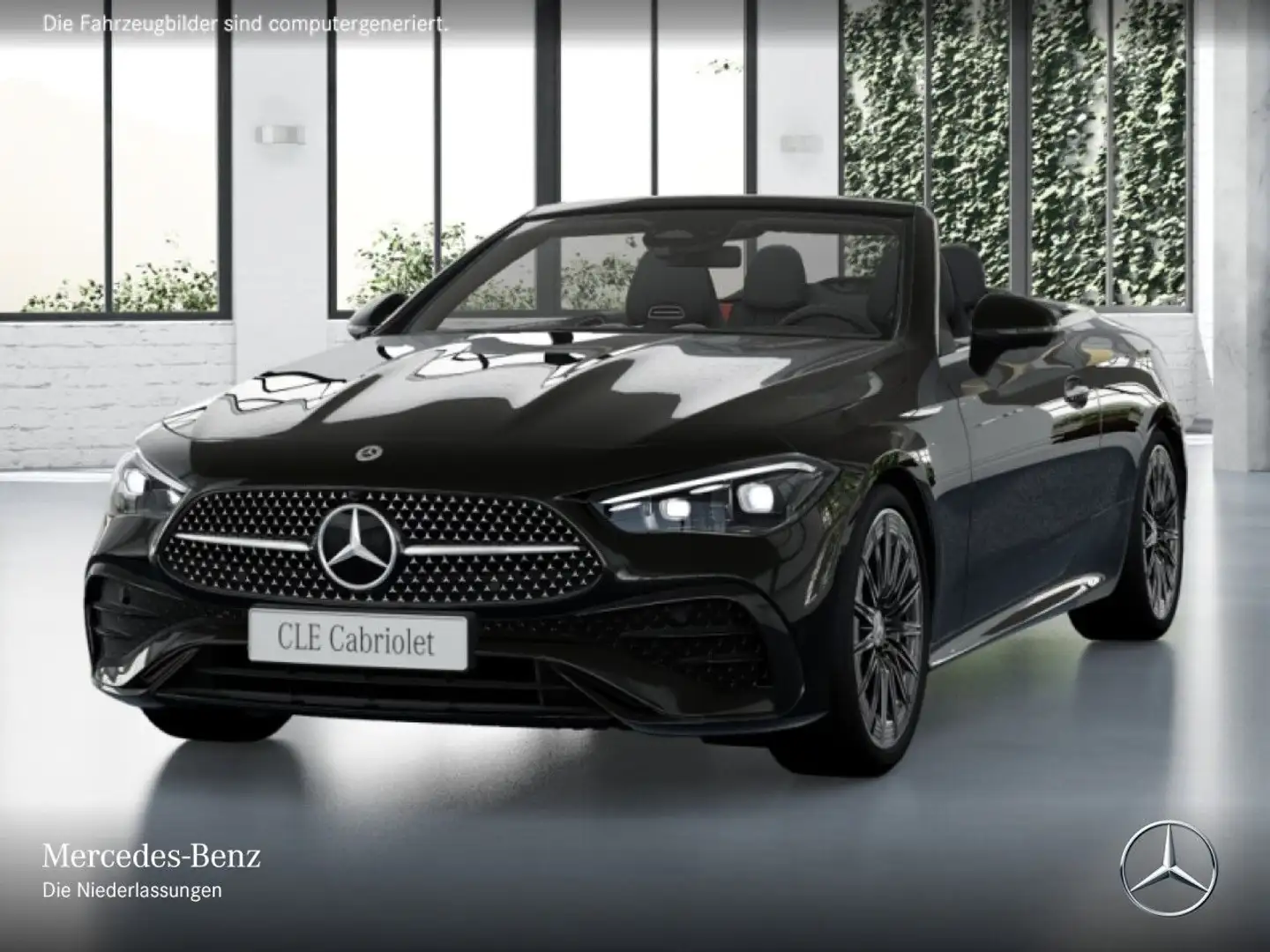 Mercedes-Benz CLE 200 AMG+NIGHT+360+STHZG+BURMESTER+TOTW+KEYLESS Noir - 2