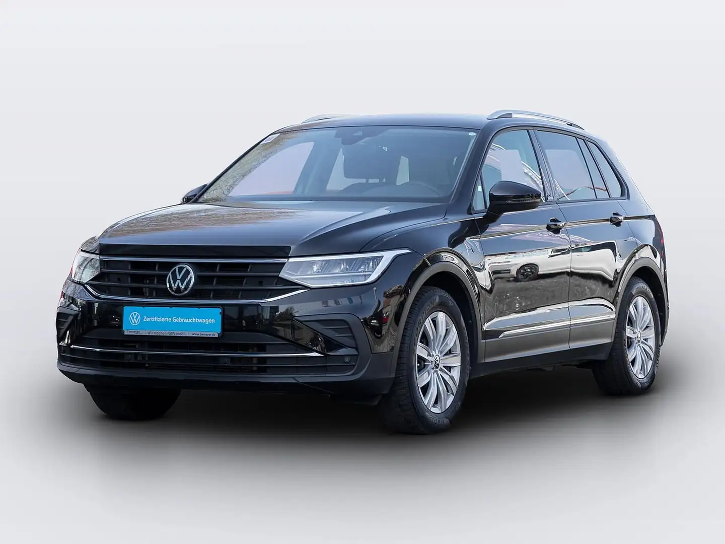 Volkswagen Tiguan 1.5 TSI UNITED FACELIFT LM17 AHK NAVI LED Nero - 2