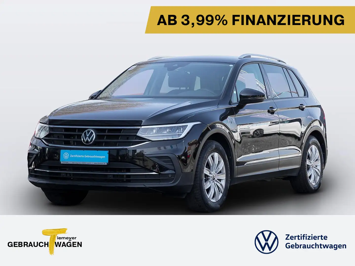 Volkswagen Tiguan 1.5 TSI UNITED FACELIFT LM17 AHK NAVI LED Nero - 1