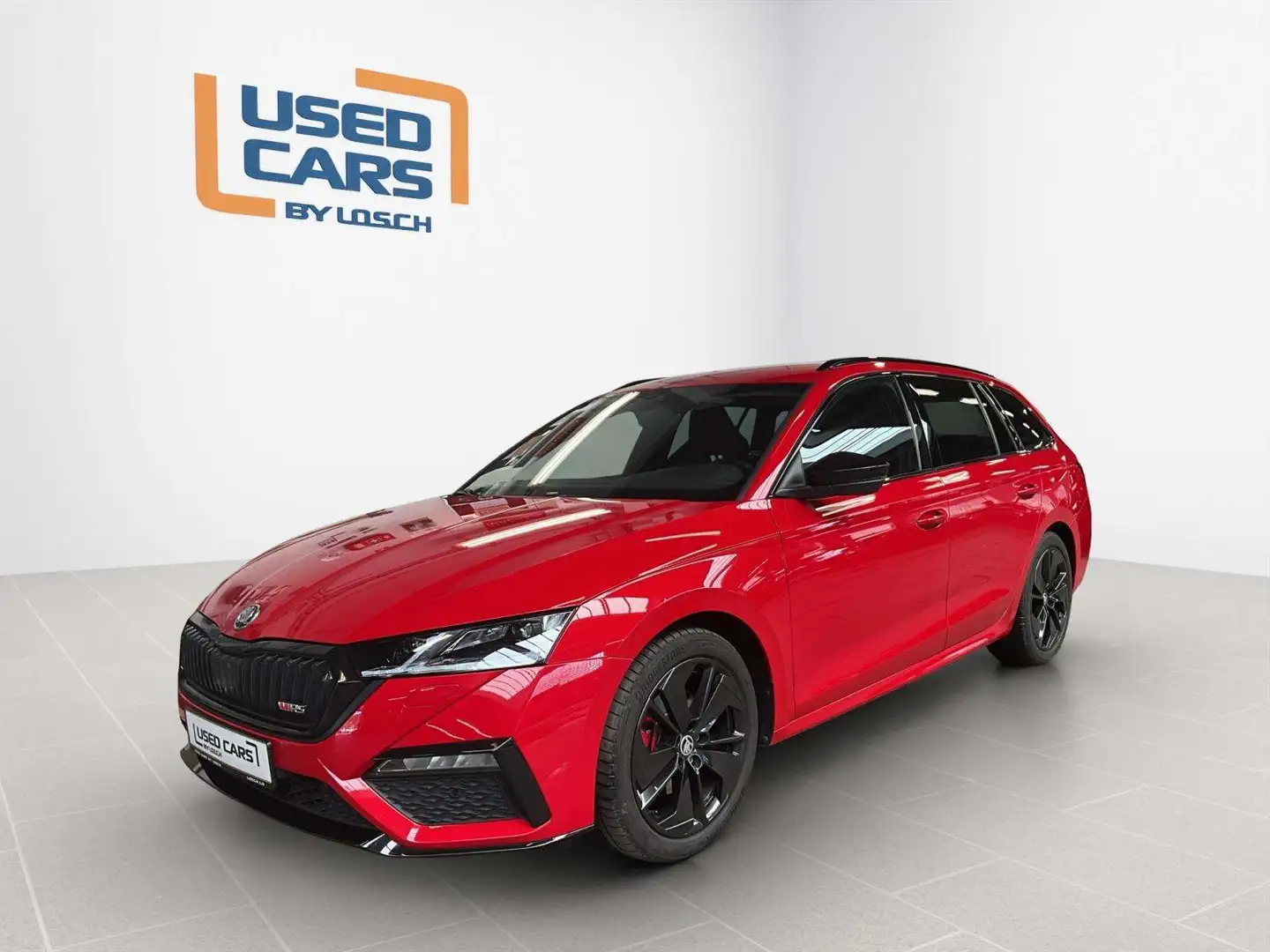 Skoda Octavia RS+DSG+4x4+AHK+LED+NAVI Rouge - 1