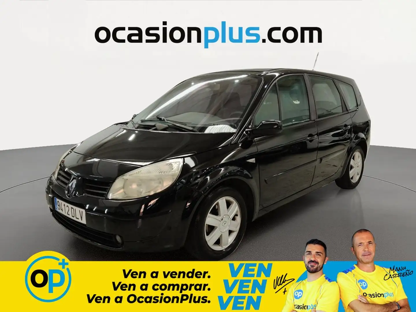 Renault Scenic II 2.0 Confort Dynamique 136 Negro - 1