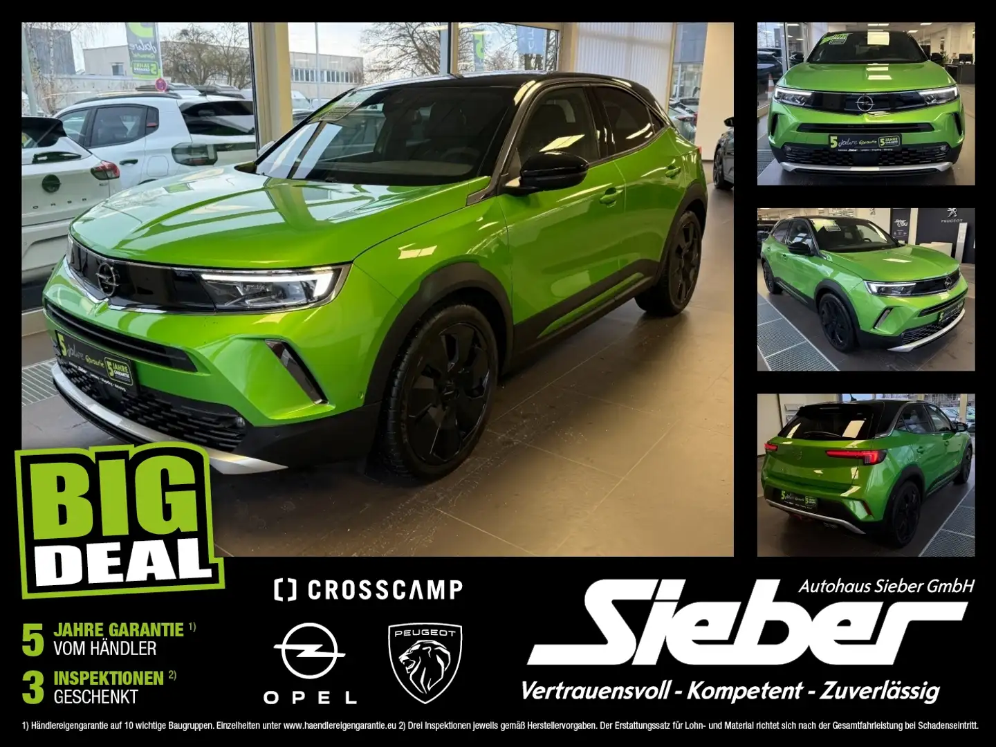 Opel Mokka 1.2 Turbo Ultimate Irmscher Paket*Alcantara Vert - 1