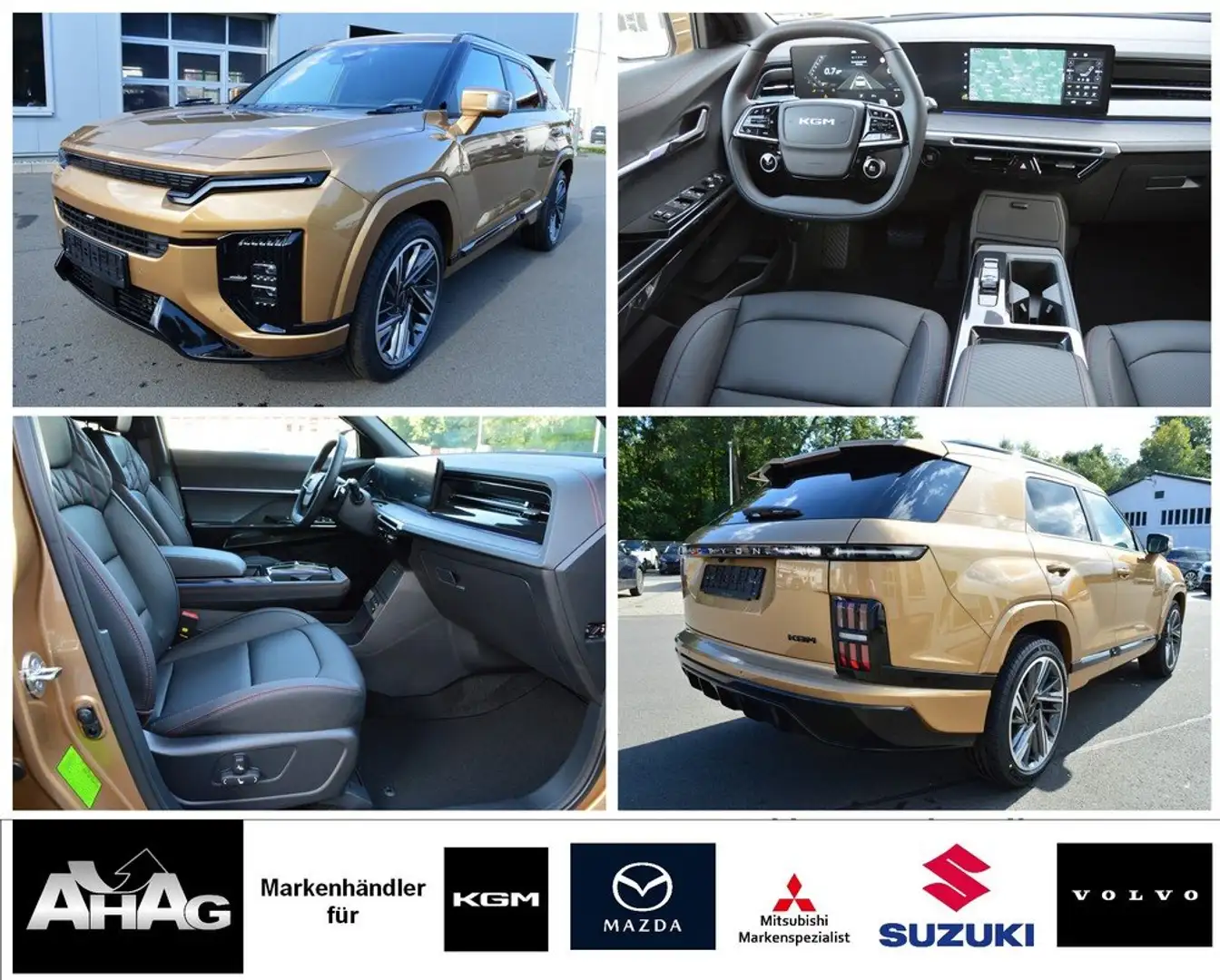 KGM Actyon 1.5 T-GDI Lux AWD *Pano+ACC+LED+Belüftung* Or - 1