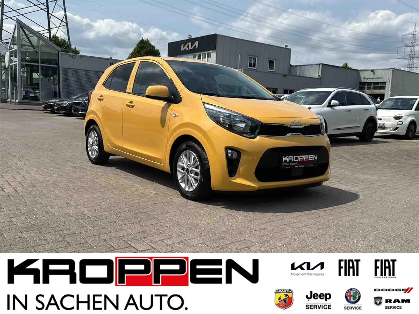 Kia Picanto Dream Team 1.2 Navi Kam SHZ LHZ Gelb - 1
