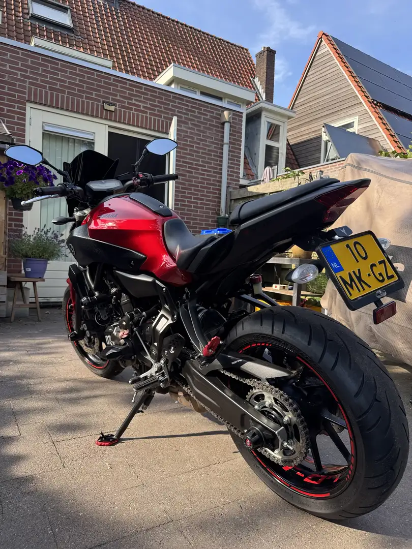 Yamaha MT-07 Lava Red Edition Rouge - 2