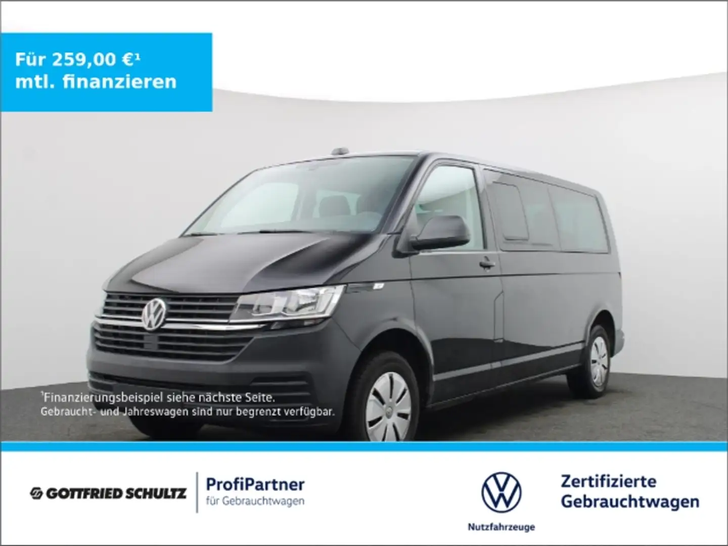 Volkswagen T6.1 Multivan Kombi LR Navigation Anhängekupplung Schwarz - 1