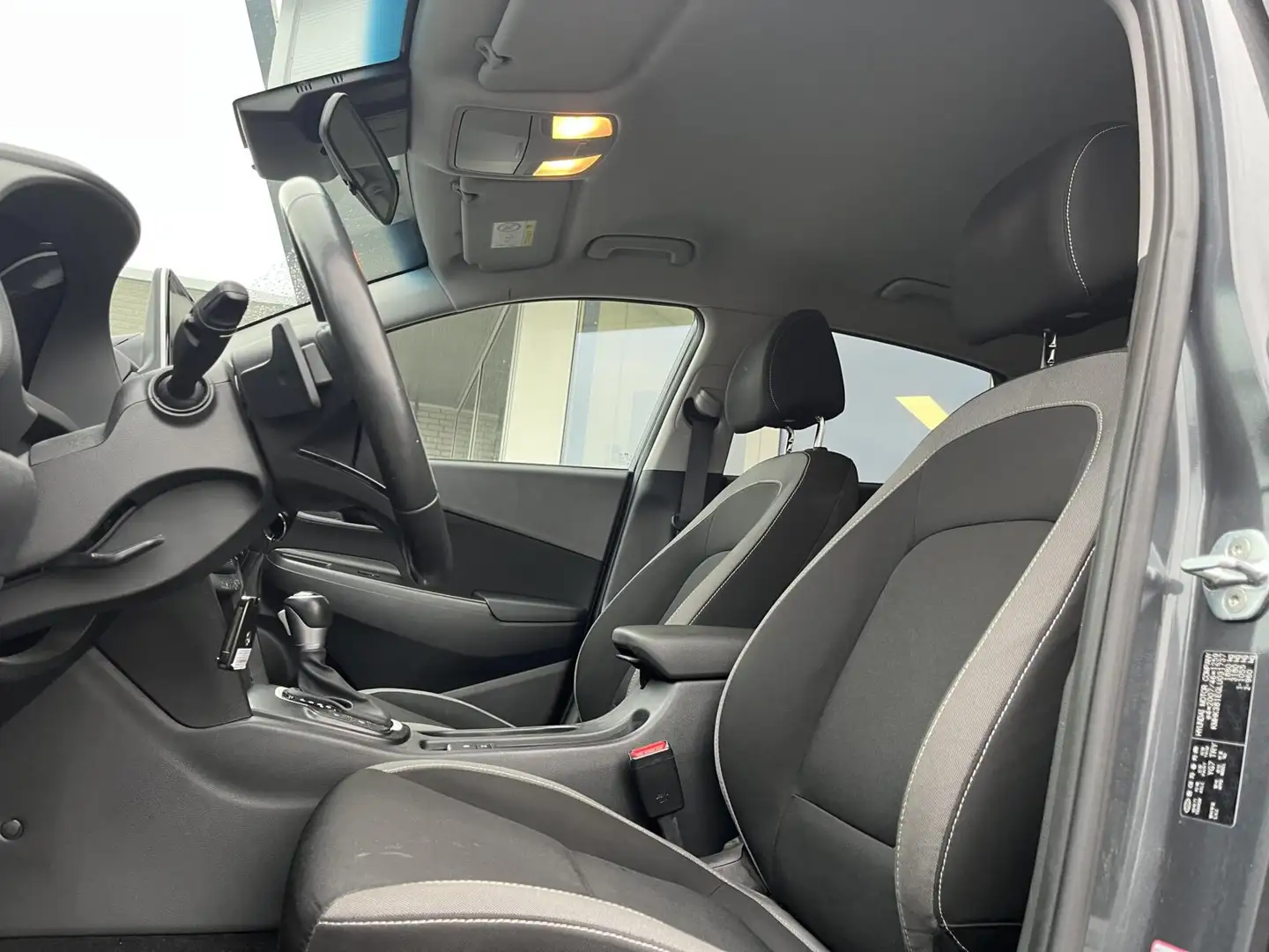 Hyundai KONA 1.6 GDI HEV CARPLAY+TREKHAAK+STOEL/STUURVERWARN Gris - 2