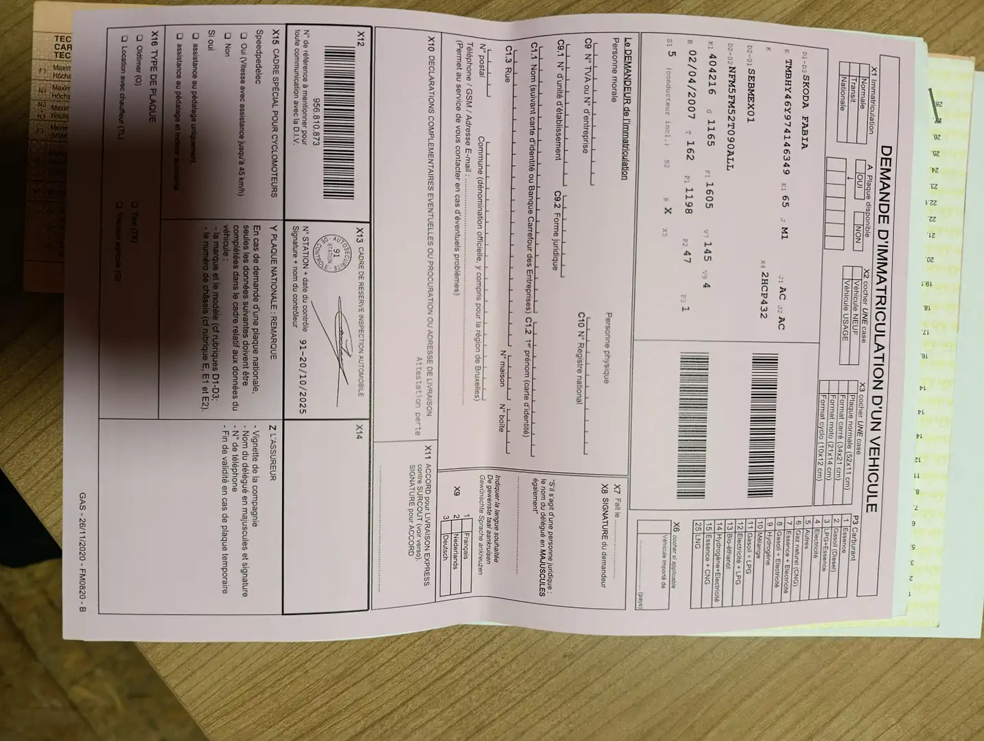 Skoda Fabia Fabia SW 1.2i First prête à immatriculer Zwart - 2