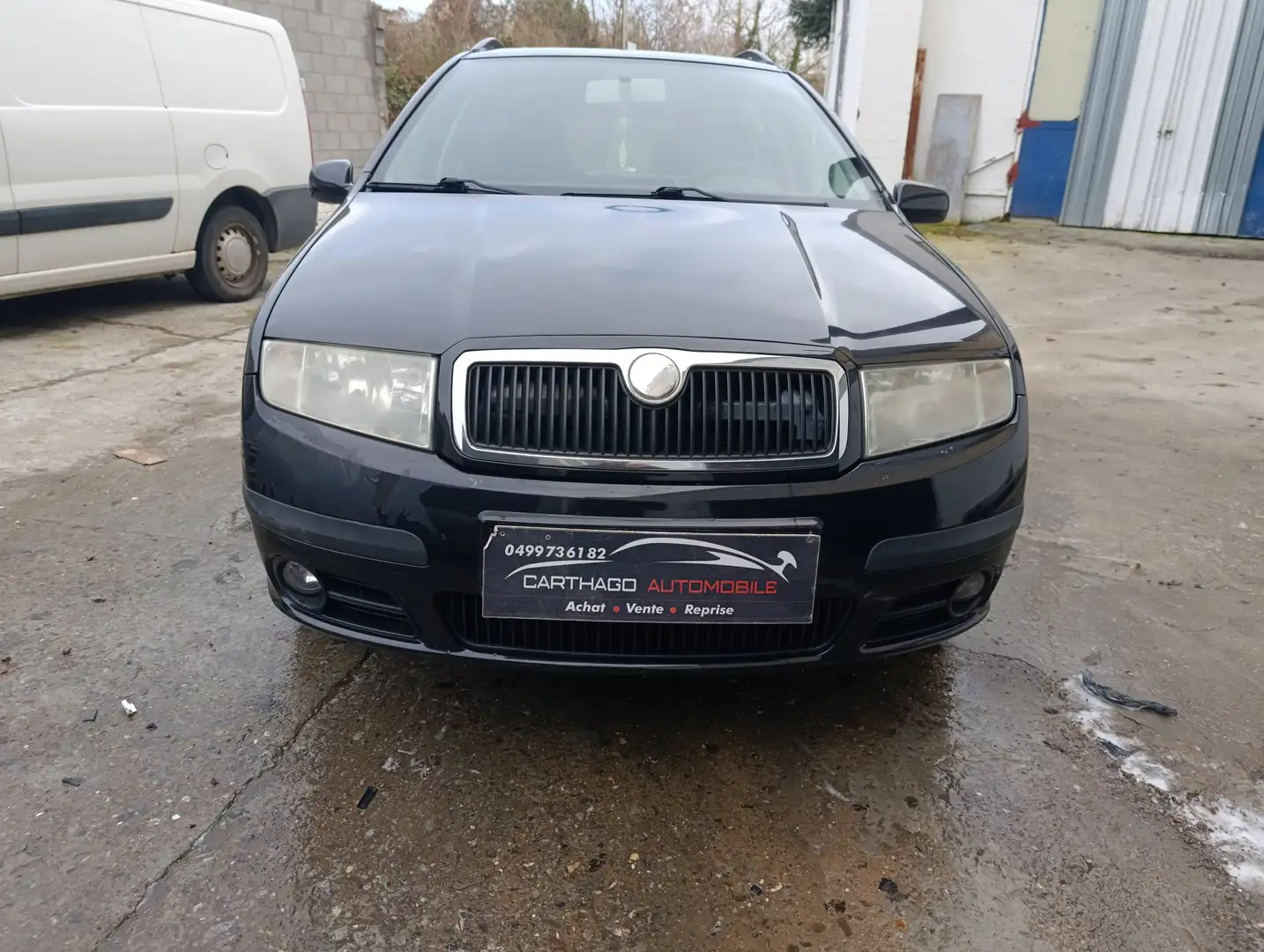 Skoda Fabia Fabia SW 1.2i First prête à immatriculer Zwart - 1