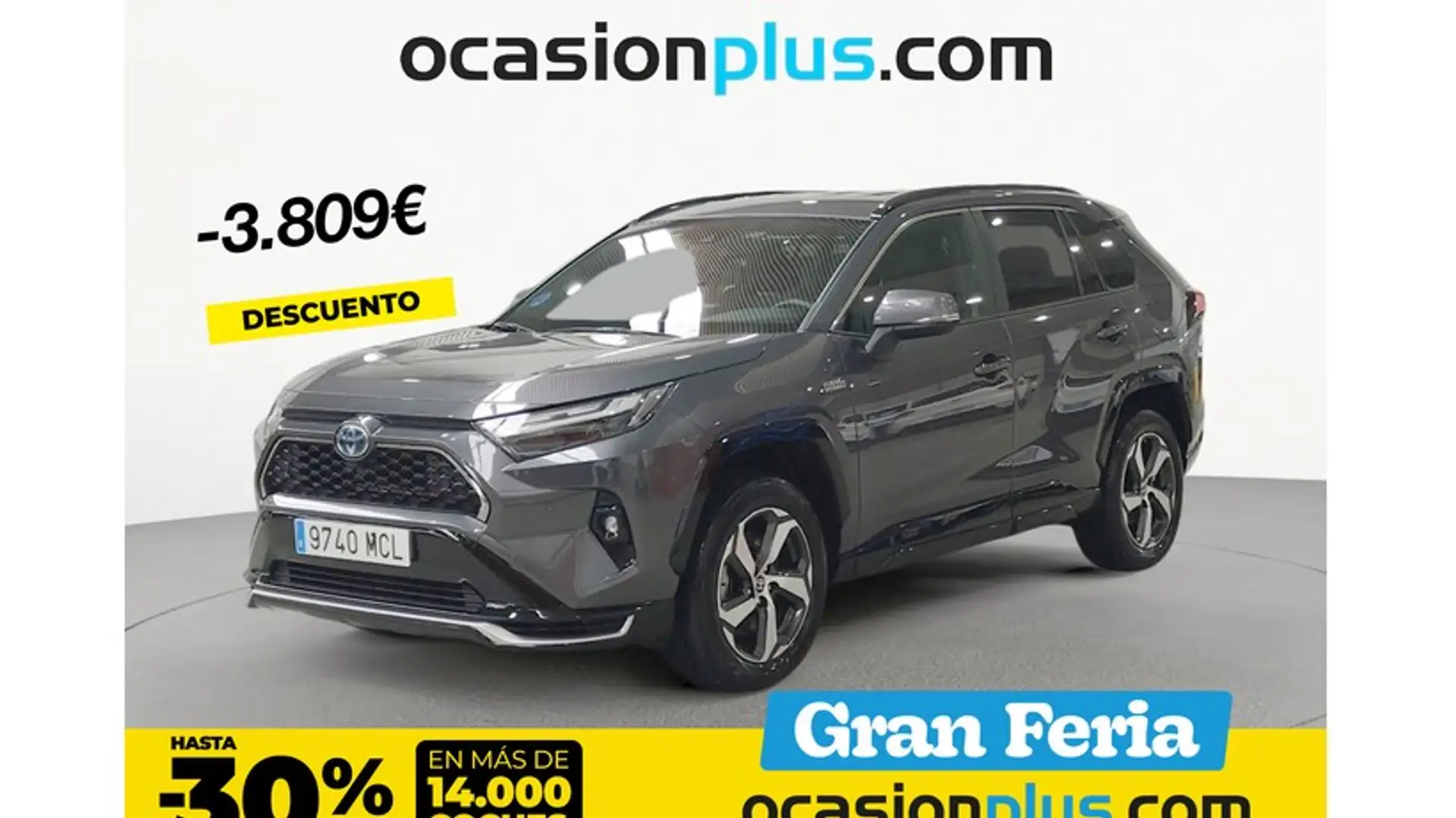 Toyota RAV 4 2.5 Plug-in hybrid 4WD Advance Grijs - 1