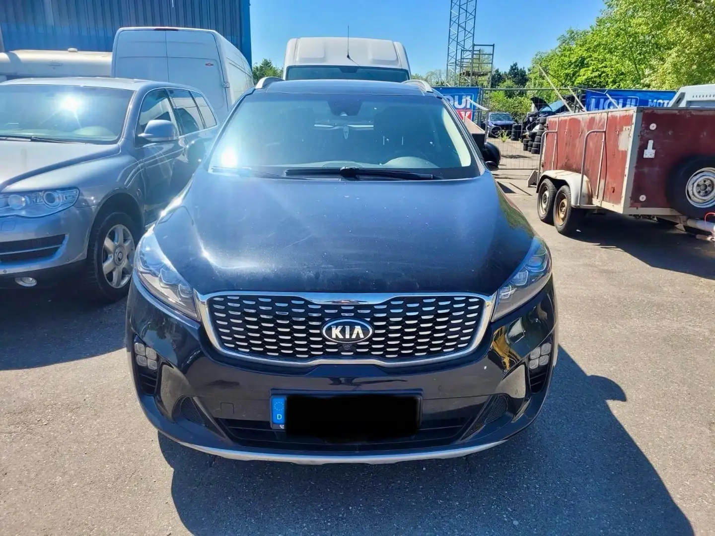 Kia Sorento GT-Line 4WD~MOTORSCHADEN Zwart - 2
