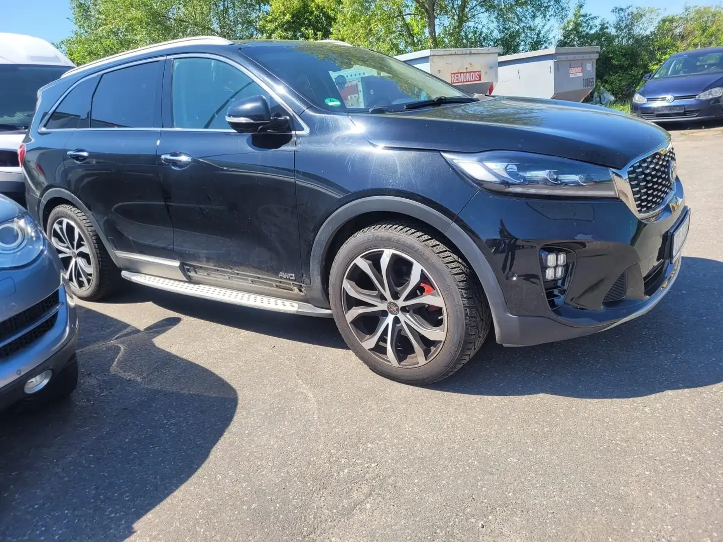 Kia Sorento GT-Line 4WD~MOTORSCHADEN Zwart - 1