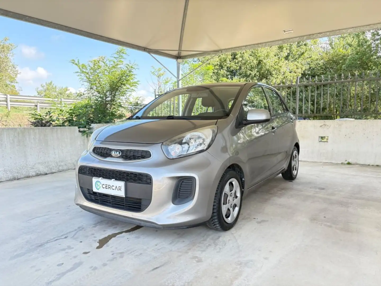 Kia Picanto 1.0 12V EcoGPL 5 porte Active OK NEOPATENTATI Gris - 1