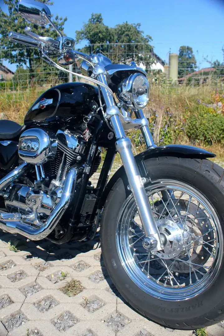 Harley-Davidson Sportster 1200 Zwart - 2