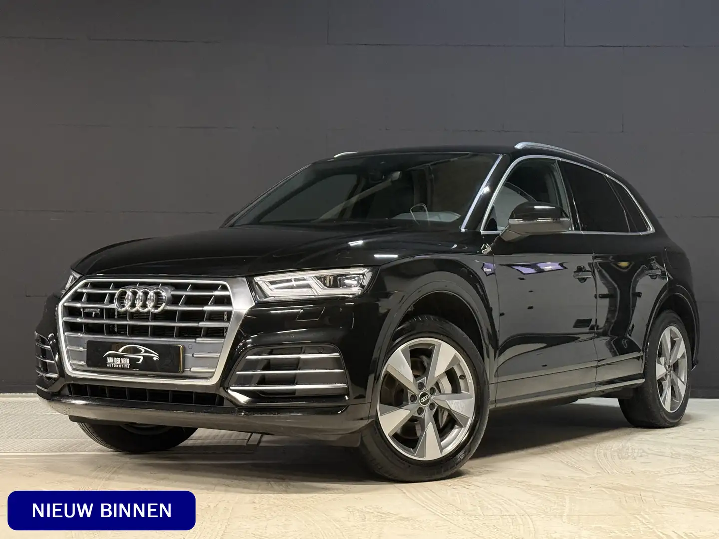Audi Q5 50 TFSI e 300pk quattro 2x S-Line | Elektr. trekha Noir - 1