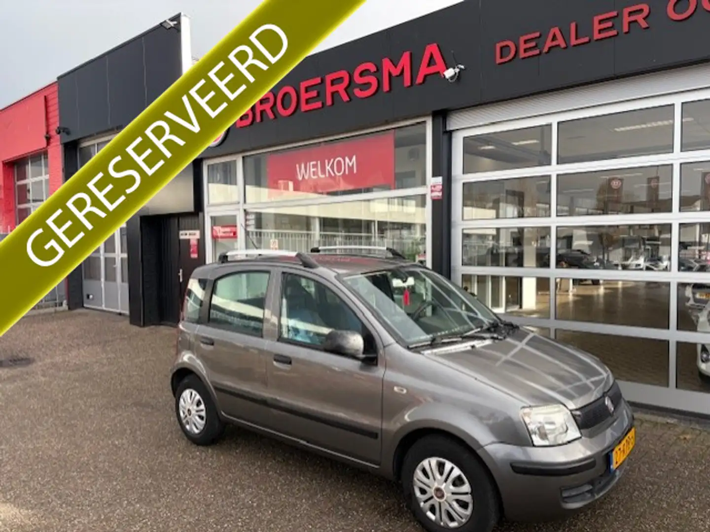 Fiat Panda 1.2 Active 3 EIGENAAR * NIEUWE APK * AIRCO * Gris - 1