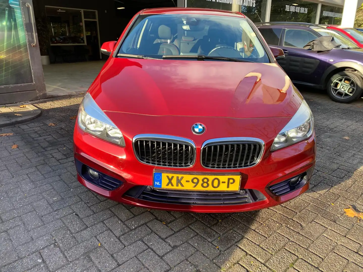BMW 218 2-serie Active Tourer 218i Centennial High Executi Rouge - 2