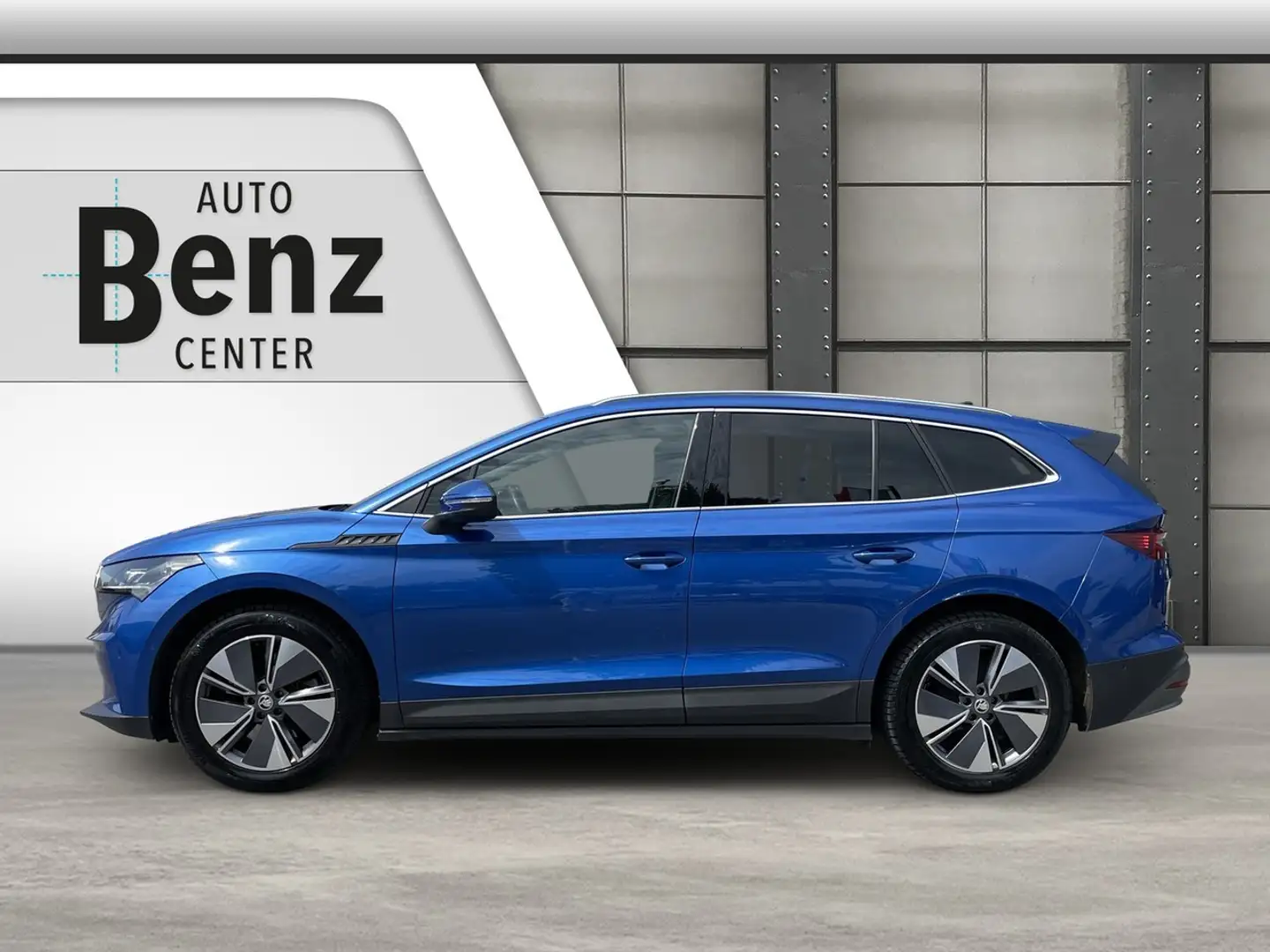 Skoda Enyaq iV 80 Loft HEADUP*ACC*PANO*AHK*PAKET+*DCC* Klima Blu/Azzurro - 2