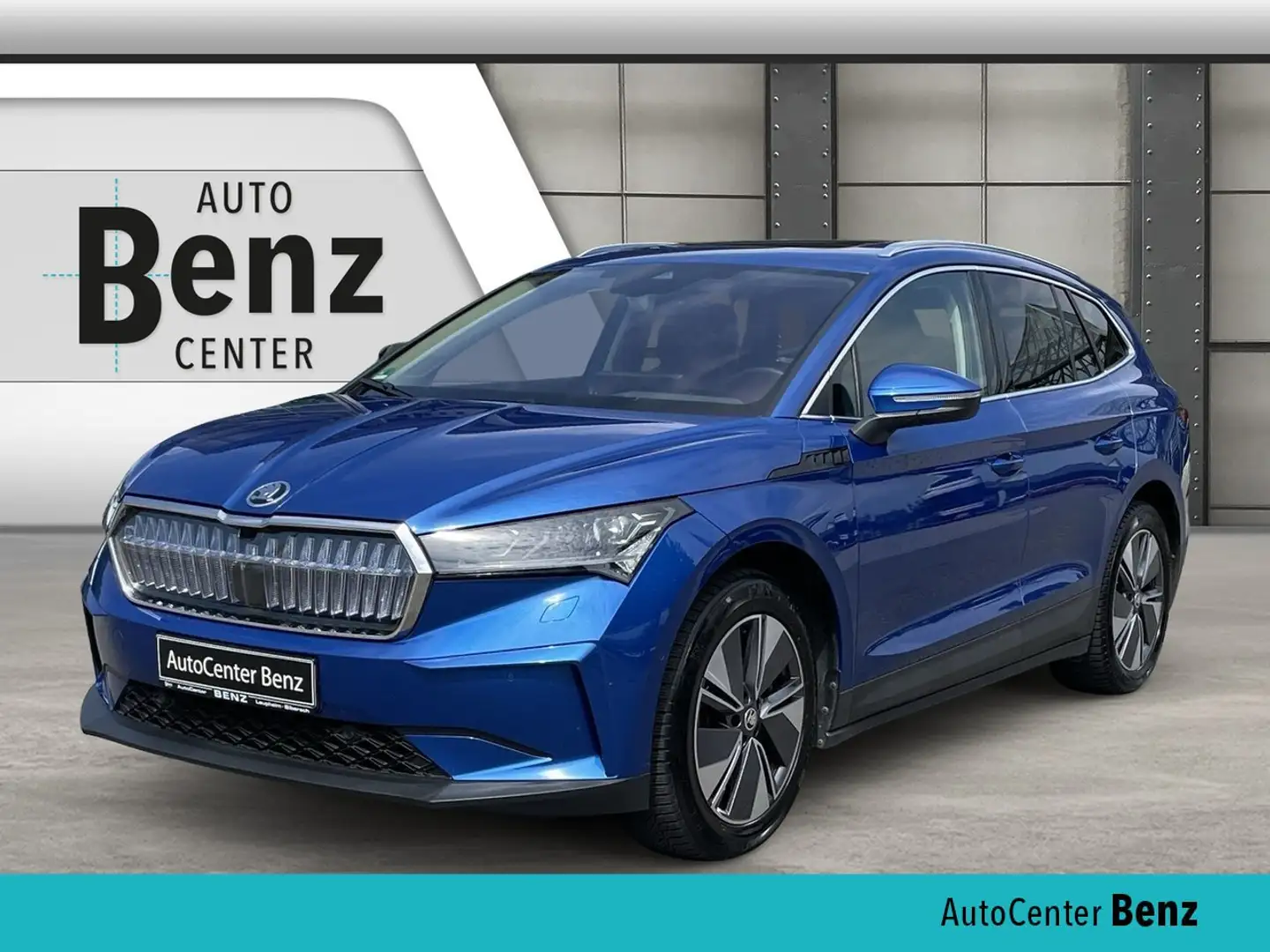 Skoda Enyaq iV 80 Loft HEADUP*ACC*PANO*AHK*PAKET+*DCC* Klima Blu/Azzurro - 1