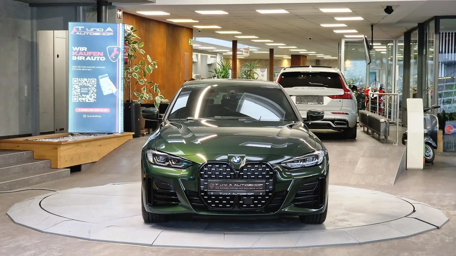 BMW 420 Gran Coupé 48V M-Paket Aut. *Kamera*H/K*Navi*20Zol Grün - 2