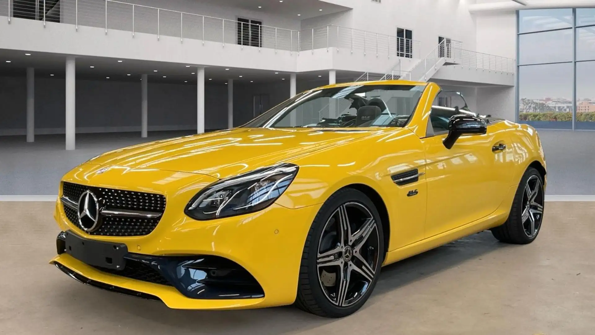 Mercedes-Benz SLC 300 Roadster AMG-Line "FINAL EDITION" MEMORY Jaune - 1