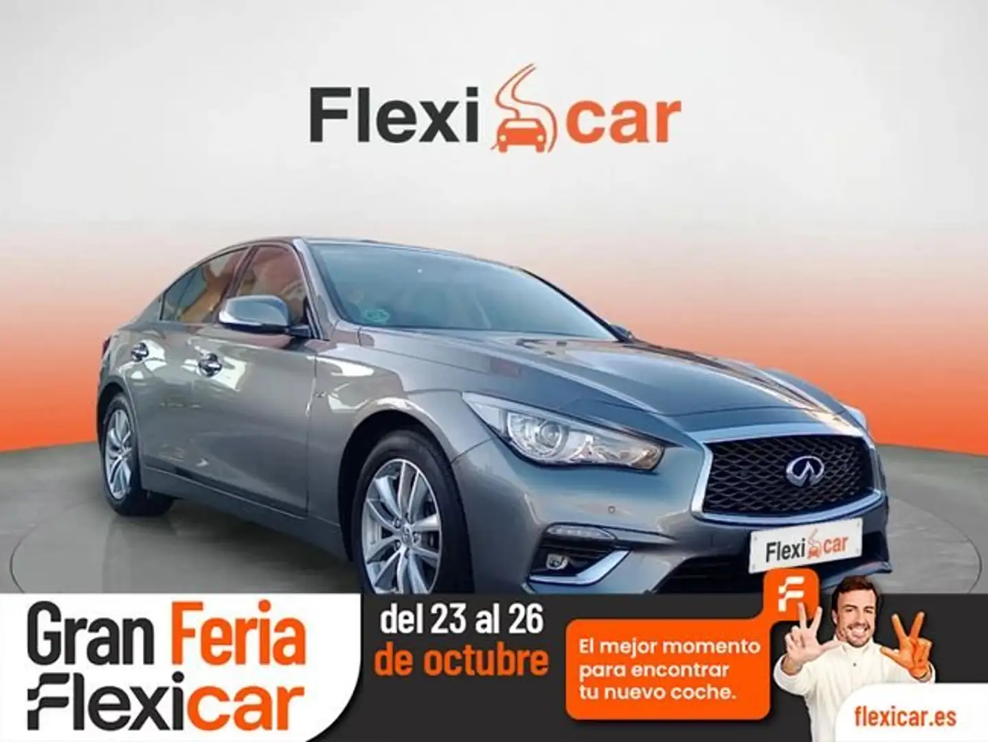 Infiniti Q50 2.2d Premium Aut. Gris - 1
