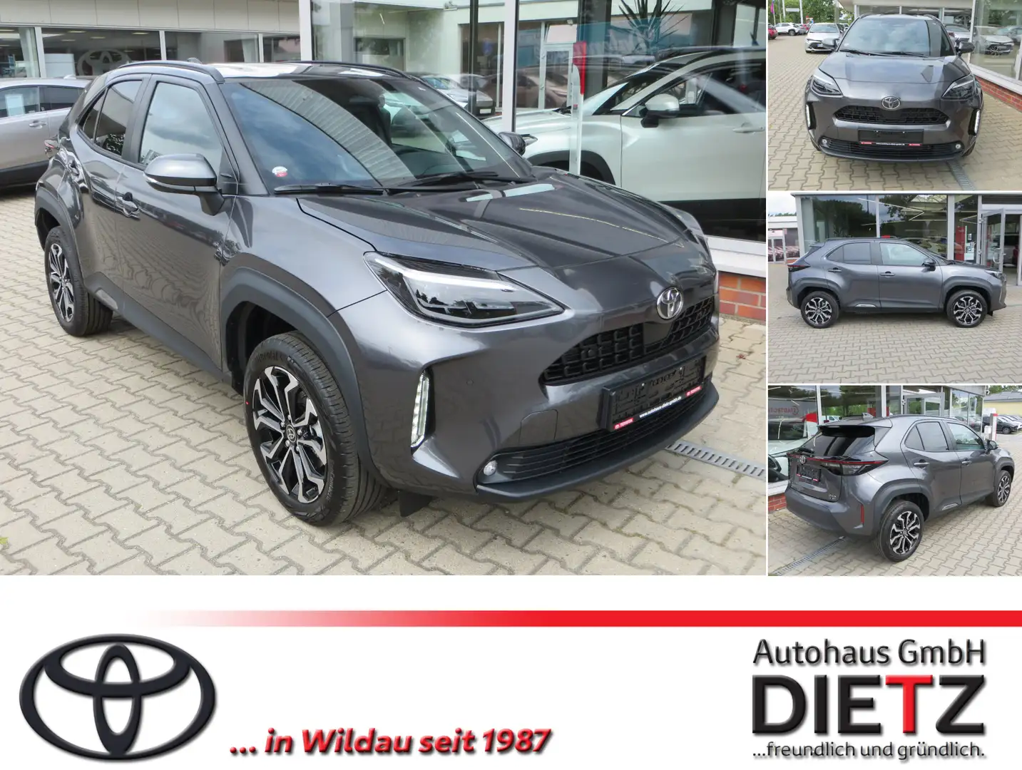 Toyota Yaris Cross Cross Teamplayer 1,5-l-VVT-iE Hybrid  Safety-Paket Grau - 1