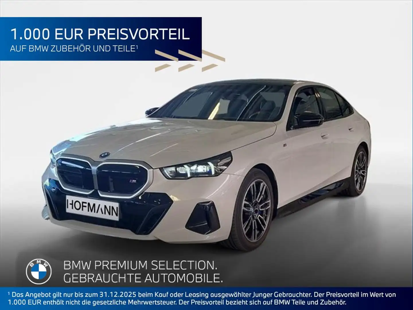 BMW i5 M Sport Weiß - 1