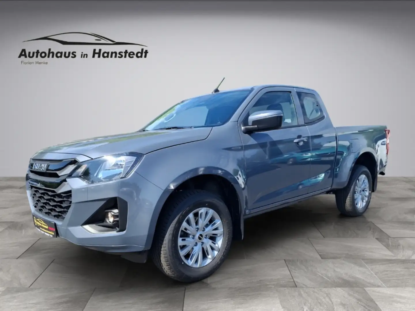Isuzu D-Max 1.9 TD Space Cab LS 163PS 6-AT 4X4 AHK 5 Jahre Gar Gris - 1