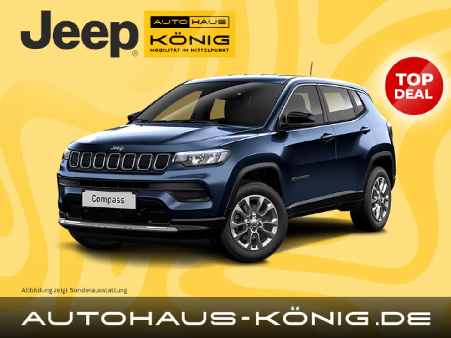 Jeep Compass Altitude MY25 | Automatik | Mit Rückfahrkamera | I Blau - 1