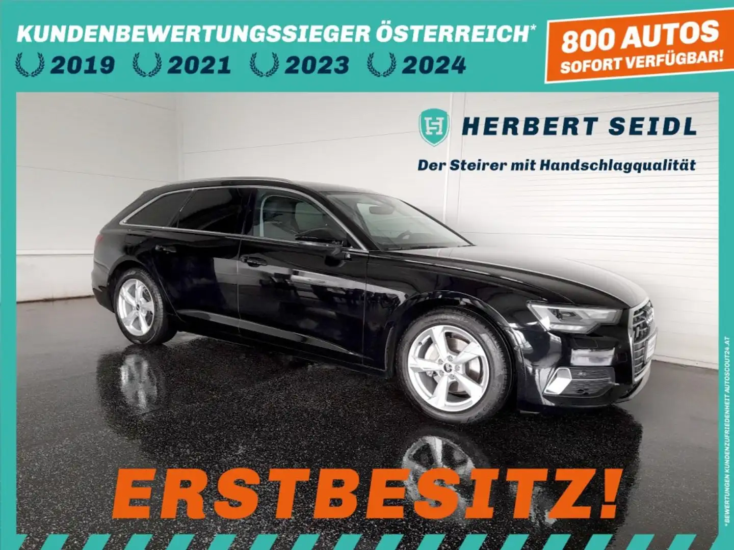 Audi A6 Avant SPORT 35 TDI S-tr Schwarz - 1
