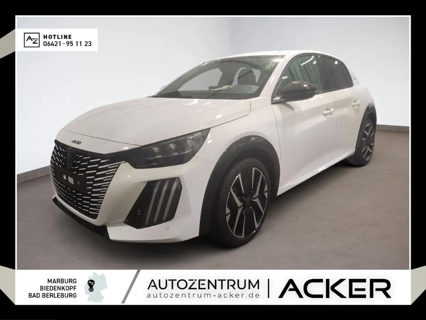 Peugeot 208 Hybrid 100 GT 1.2 AT. Kamera/LED -38%* Blanc - 1