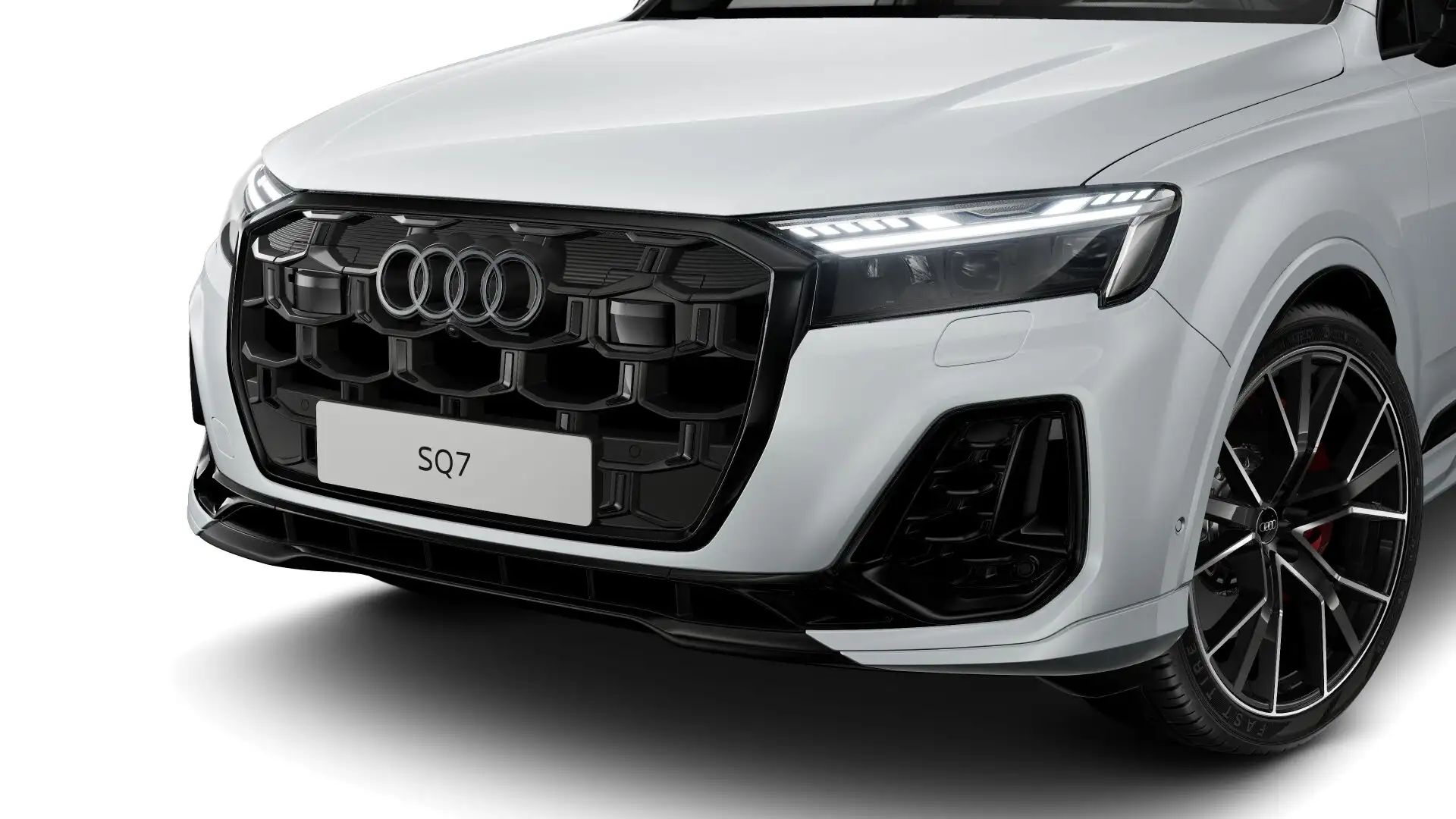 Audi SQ7 qua 7S *LASER*STDHZ*AHK*LEDER*HUD*AHK*B&O* Weiß - 2