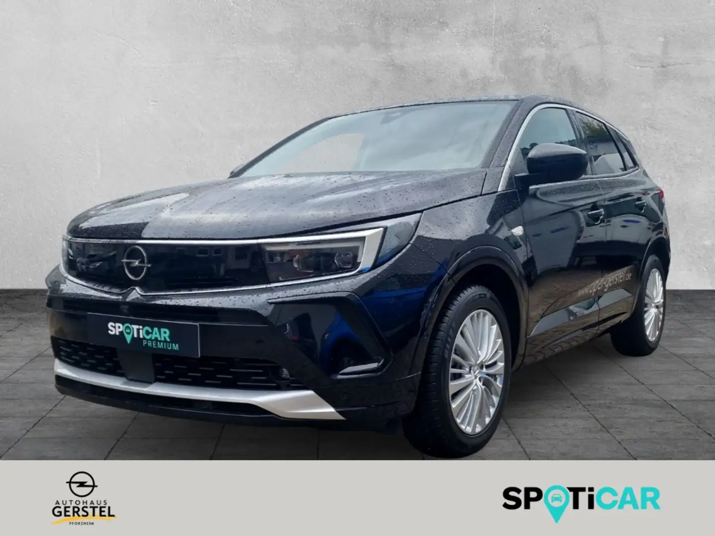 Opel Grandland Elegance 1.2 VOLL-LED NAVI KEYLESS NOTBREMS-ASSI Noir - 1