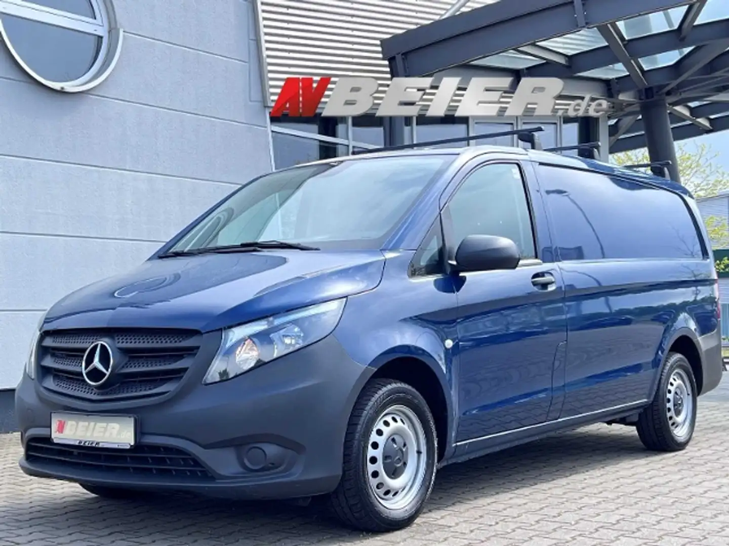 Mercedes-Benz Vito lang Klima AHK Ladeboden+Seitenverkleid. 114 Bleu - 1