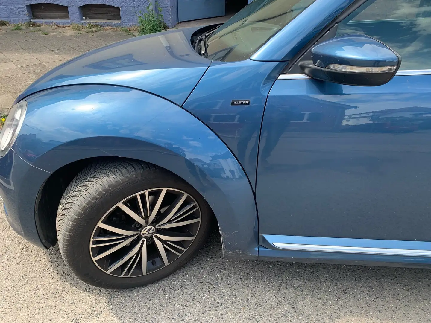 Volkswagen Beetle The Beetle 2.0 TDI Allstar Azul - 2