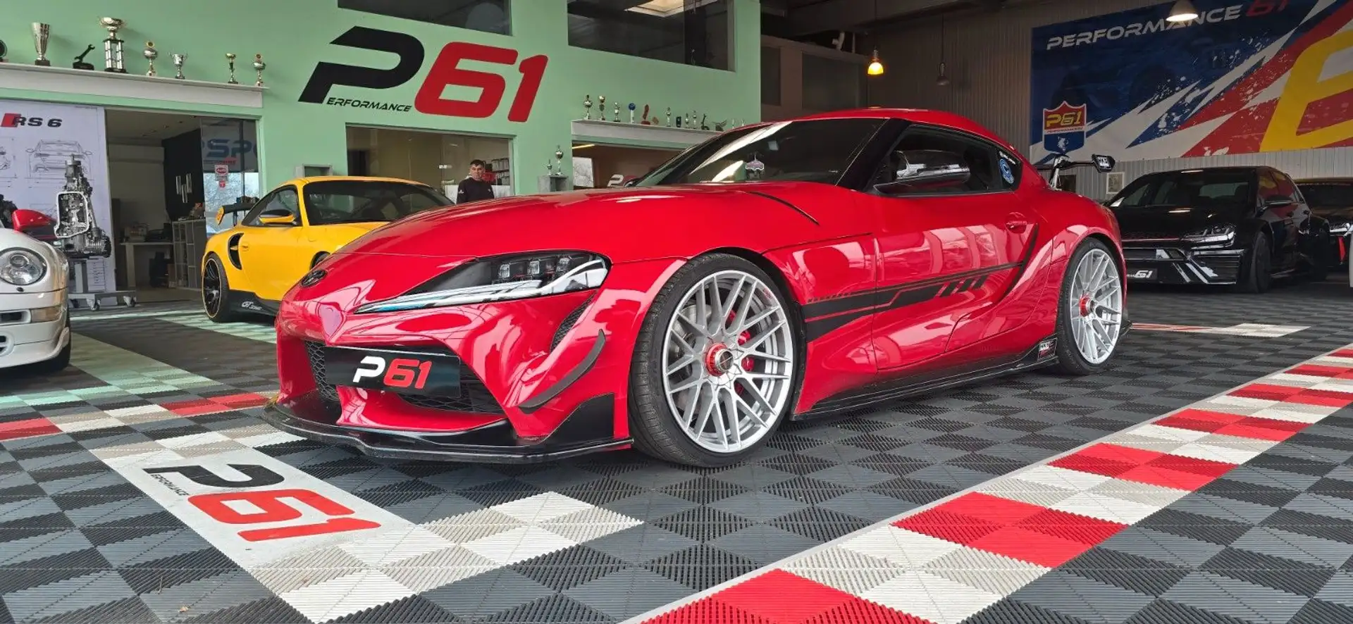 Toyota Supra / Garantie 2031/ KW V1/ Rotiform/ Rot - 1