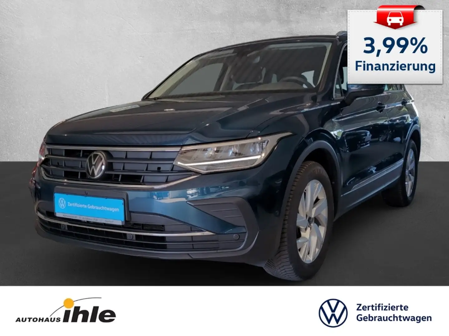 Volkswagen Tiguan 1,5 TSI Move Gar.2029 NAVI+AMBIENTE-BEL.+ACC Blau - 1