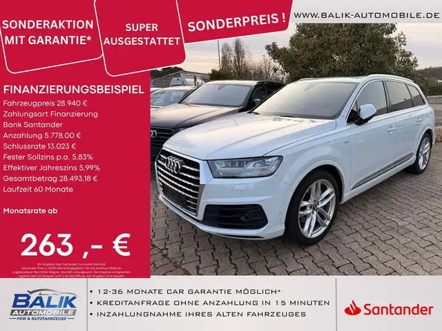 Audi Q7 3.0 TDI quattro*Audi exclusive*PANO*S LINE*
