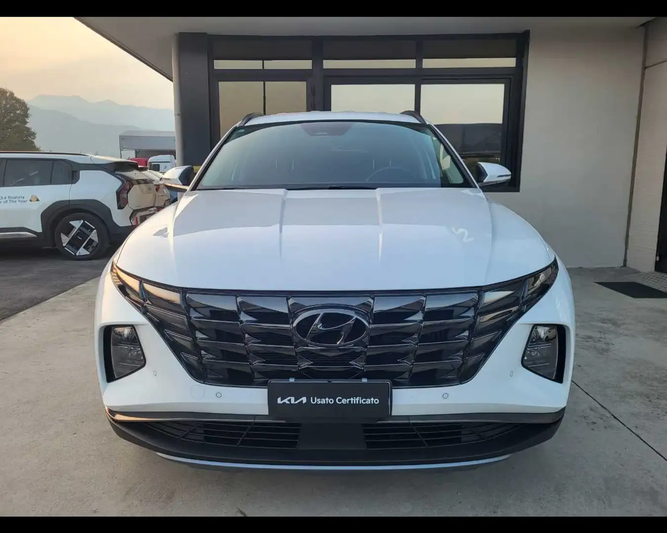 Hyundai TUCSON 1.6 HEV Exellence Blanc - 2