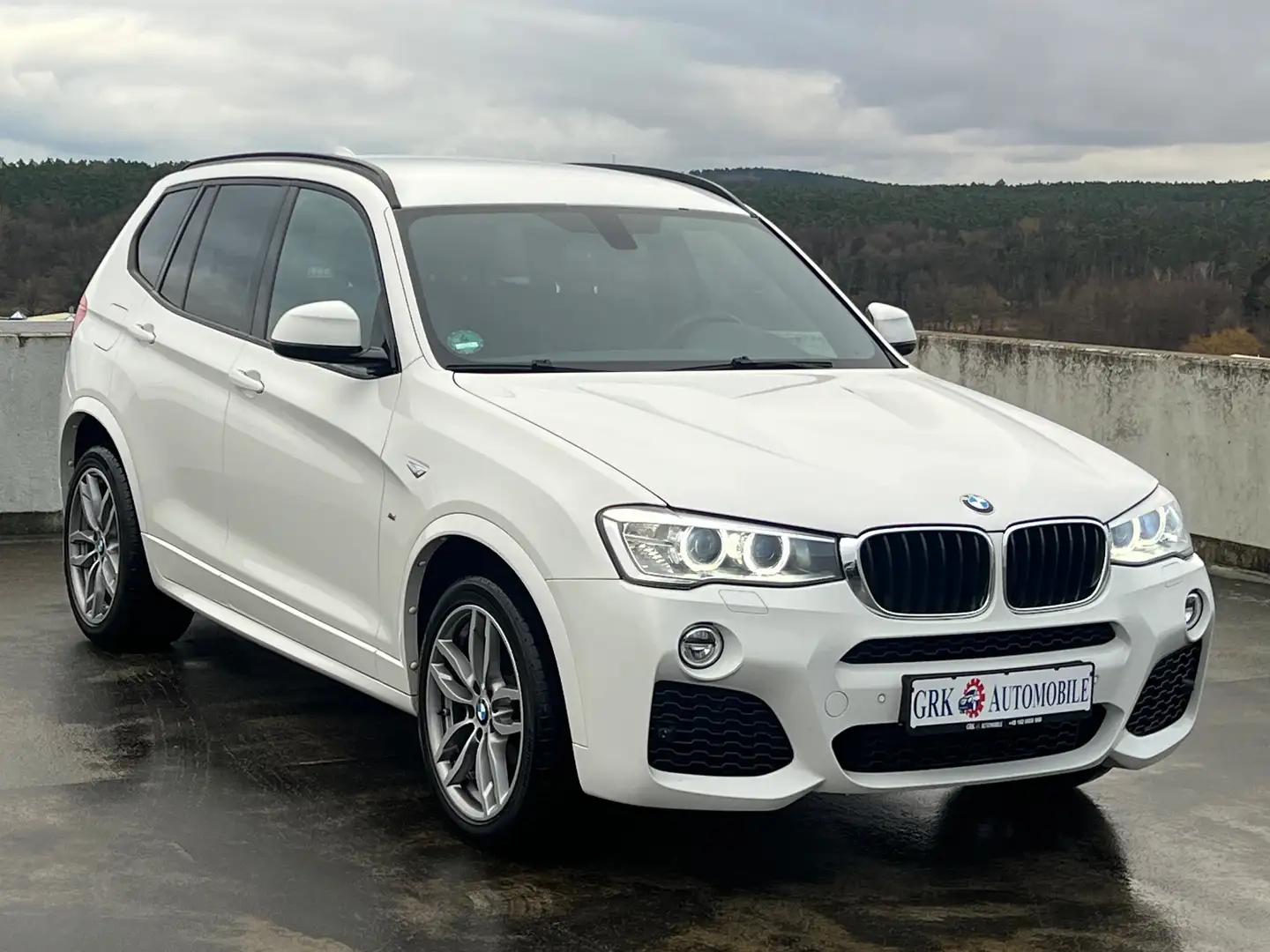 BMW X3 xDrive 20d Automatic M Paket Leder AHK Bi-Xenon Alb - 2
