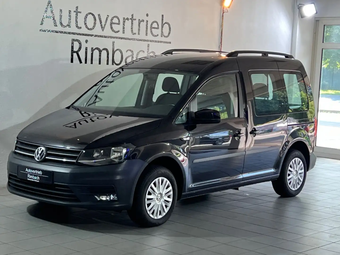 Volkswagen Caddy 2.0 TDI Trendline 1.Hand Scheckheftgepfleg Negro - 1