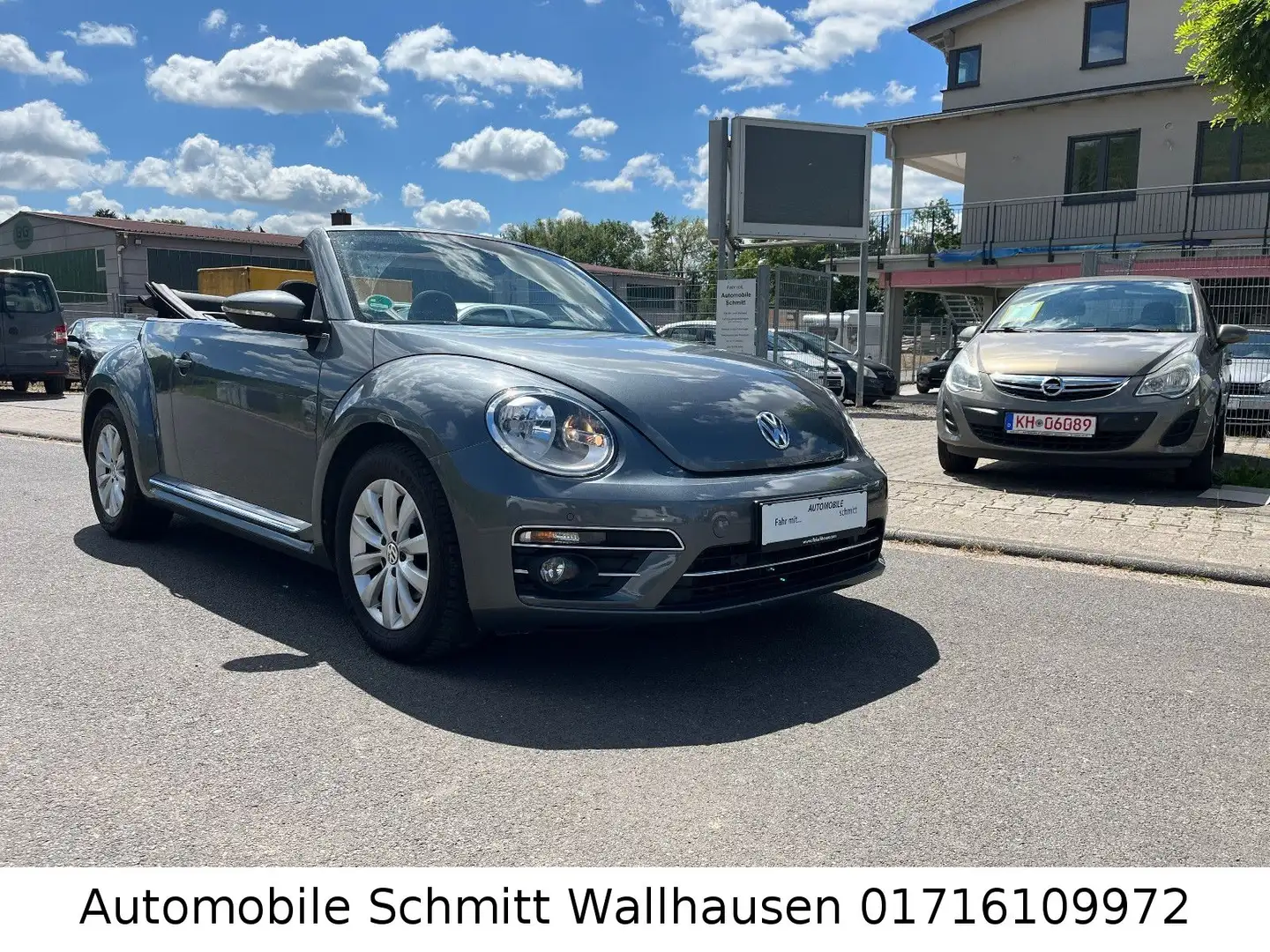 Volkswagen Beetle Cabriolet DESIGN/72.000/Navi/Kamera Gris - 1