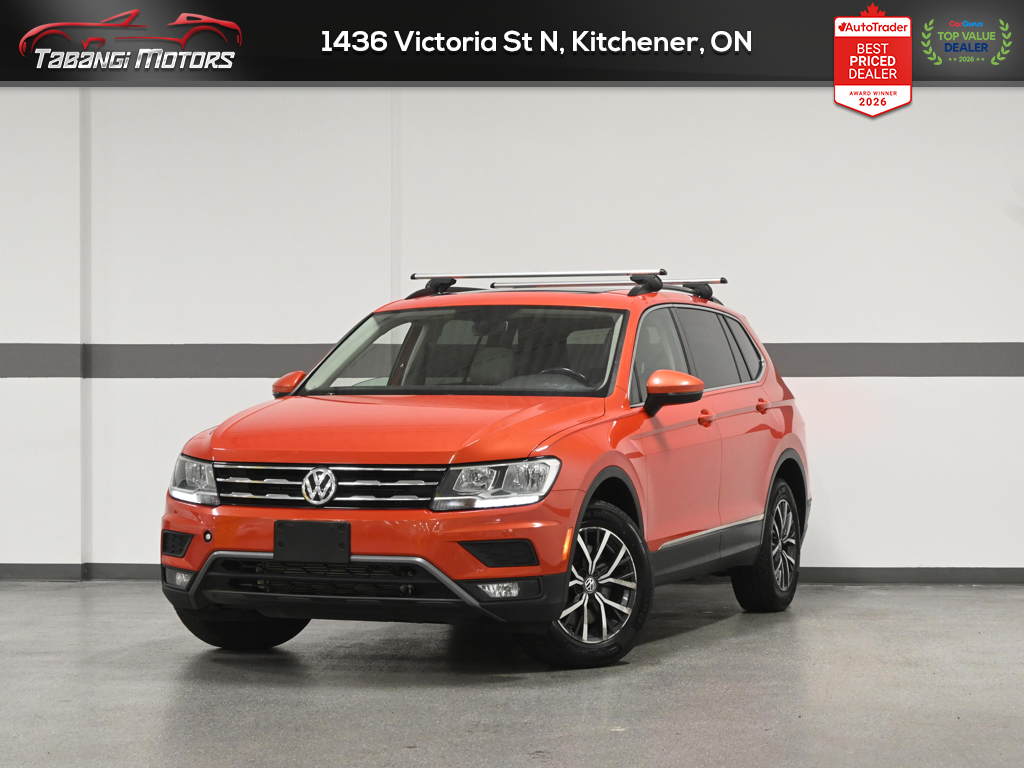 2018 Volkswagen Tiguan Comfortline  No Accident Leather Panoramic Roof CarPlay — снимка 1