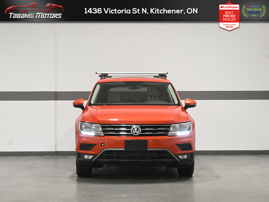 2018 Volkswagen Tiguan Comfortline  No Accident Leather Panoramic Roof CarPlay — снимка 1