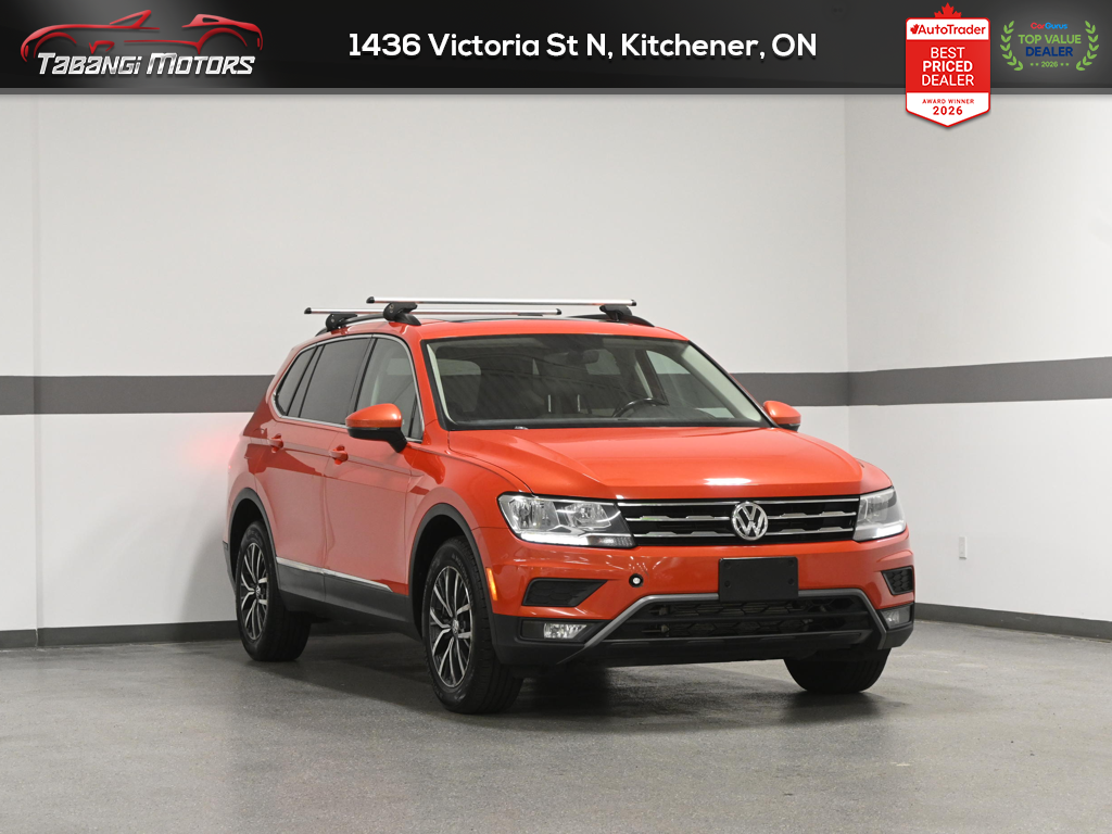 2018 Volkswagen Tiguan Comfortline  No Accident Leather Panoramic Roof CarPlay — снимка 1