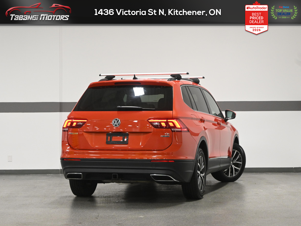 2018 Volkswagen Tiguan Comfortline  No Accident Leather Panoramic Roof CarPlay — снимка 1